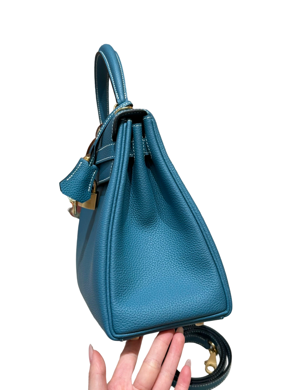 Kelly  Togo – Bleu Jean | Gold-Plated