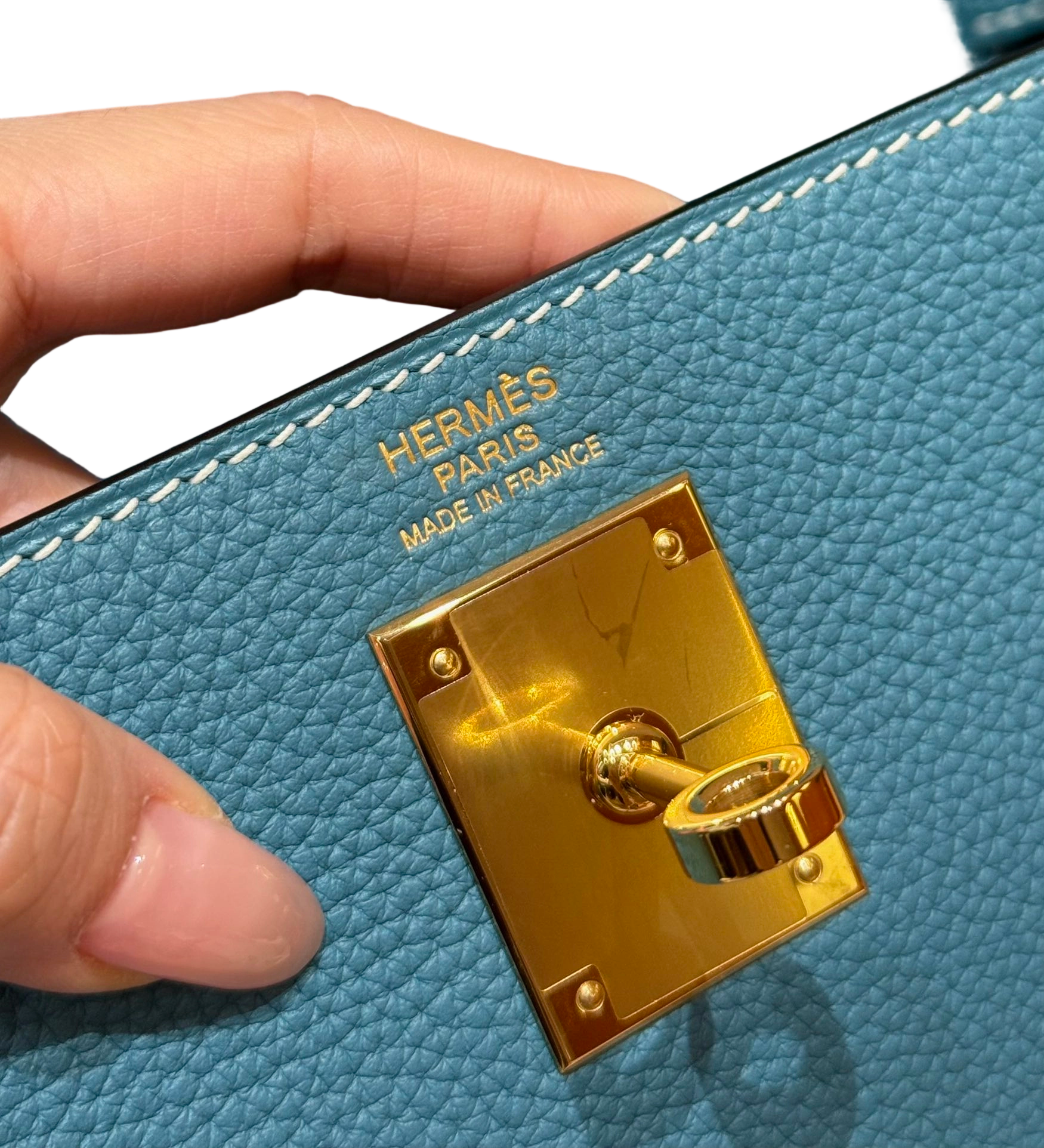Kelly  Togo – Bleu Jean | Gold-Plated