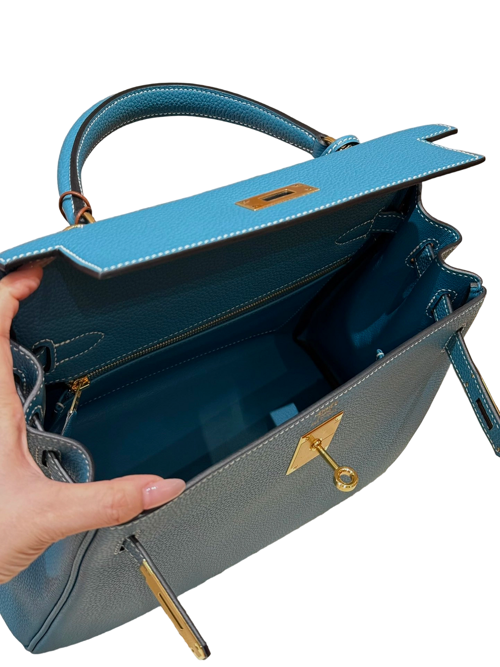 Kelly  Togo – Bleu Jean | Gold-Plated