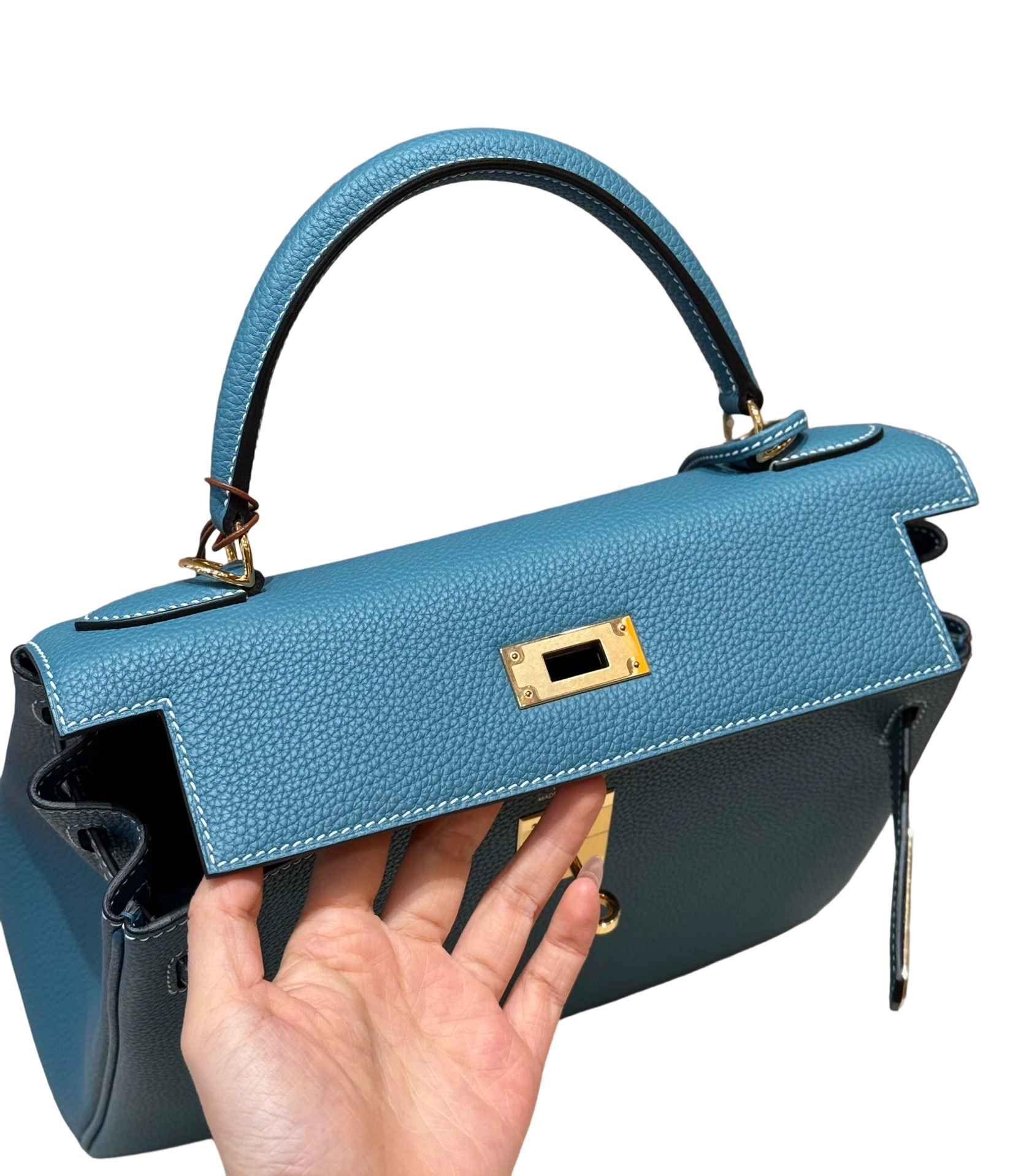 Kelly  Togo – Bleu Jean | Gold-Plated