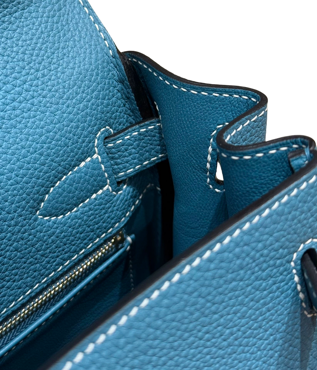 Kelly  Togo – Bleu Jean | Gold-Plated
