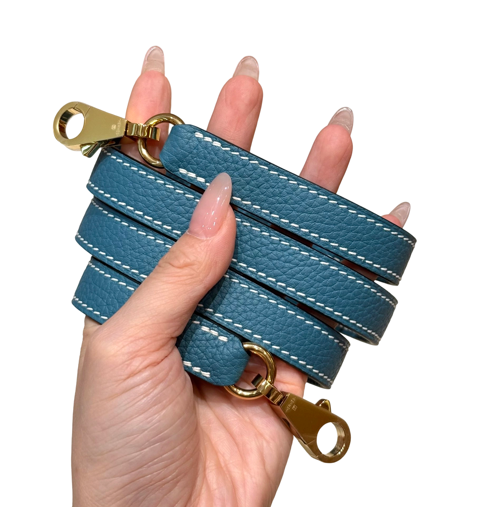 Kelly  Togo – Bleu Jean | Gold-Plated