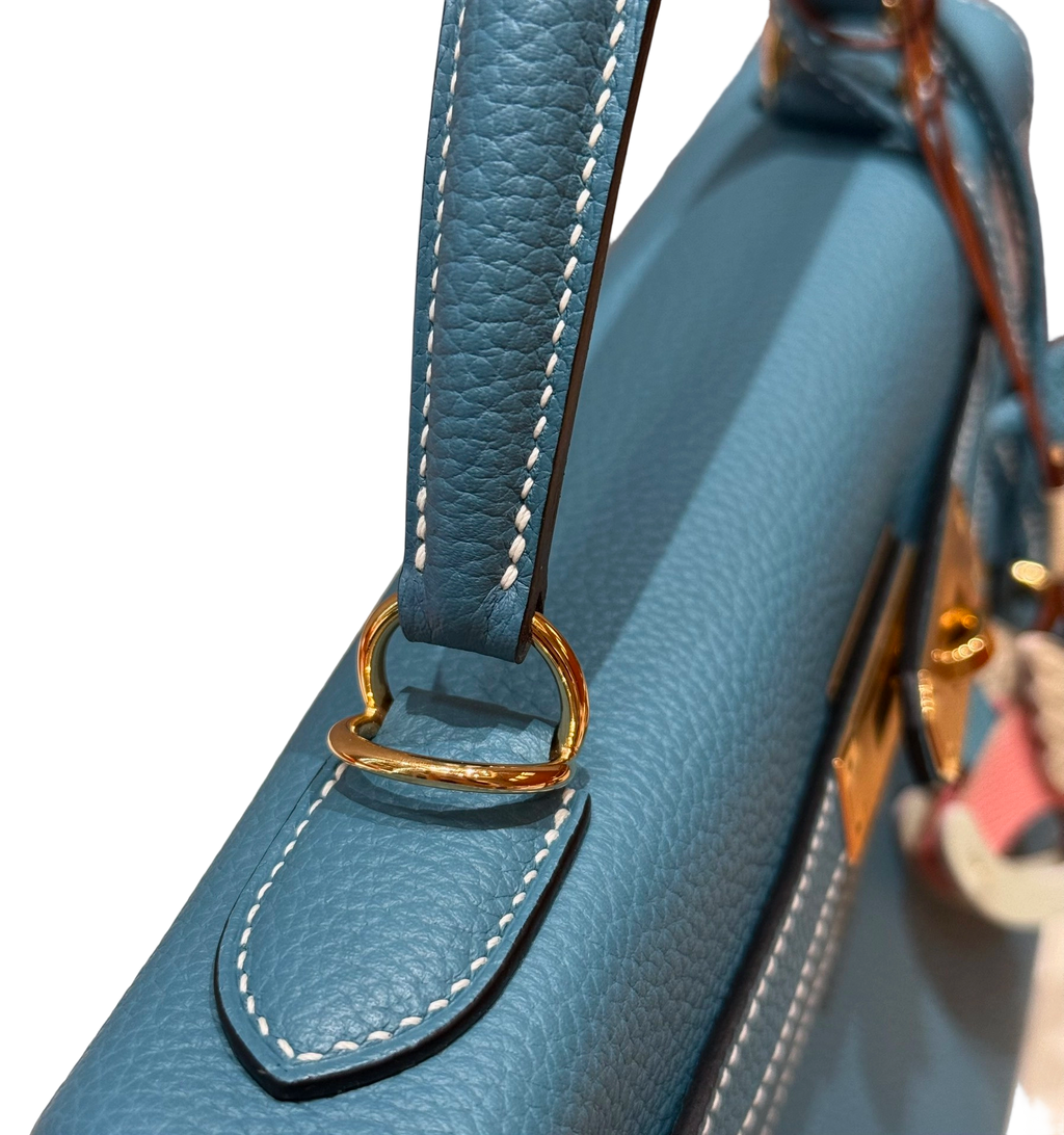 Kelly  Togo – Bleu Jean | Gold-Plated