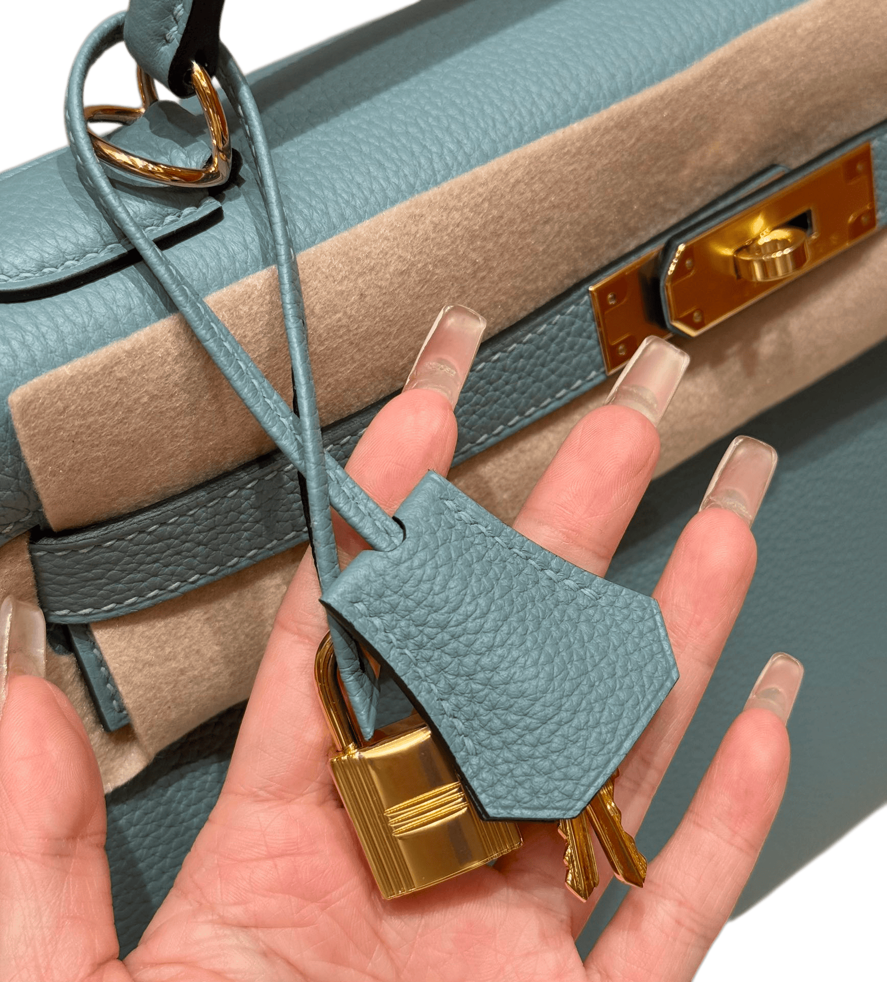 Togo – Bleu Ciel | Gold-Plated