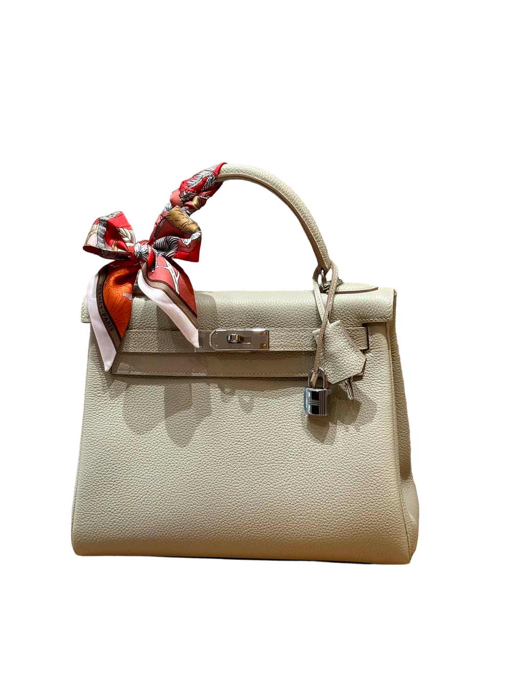 Kelly  Togo – Pearl Grey | Palladium