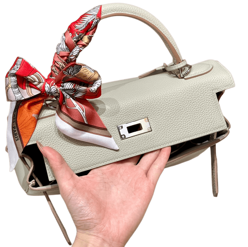 Kelly  Togo – Pearl Grey | Palladium