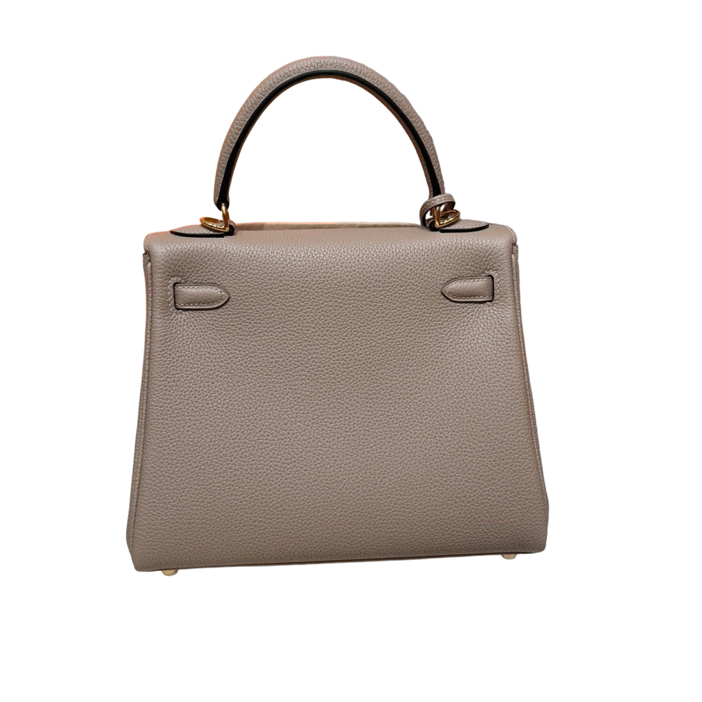 Kelly  Togo – Gris Tourterelle | Gold-Plated