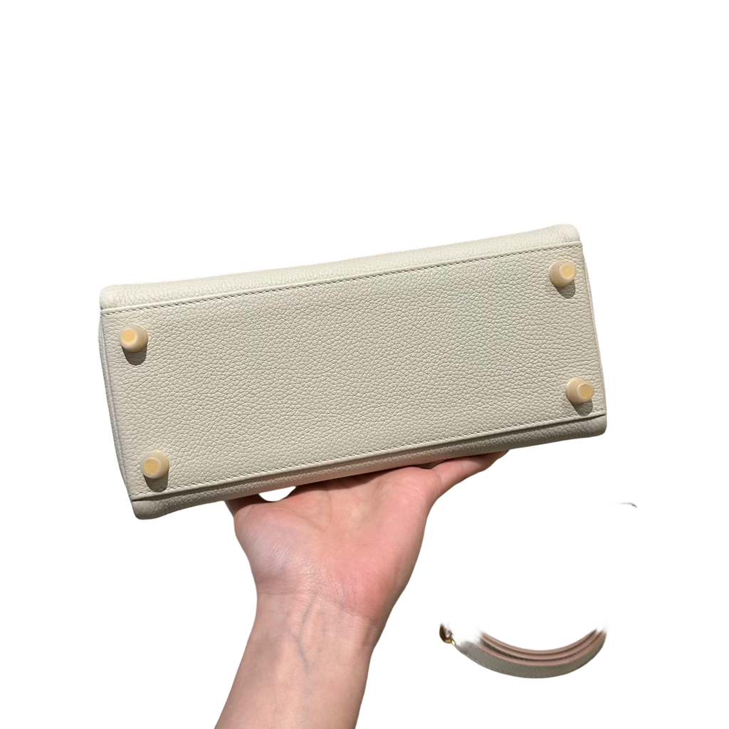 Kelly  Togo – Glacier White | Gold-Plated