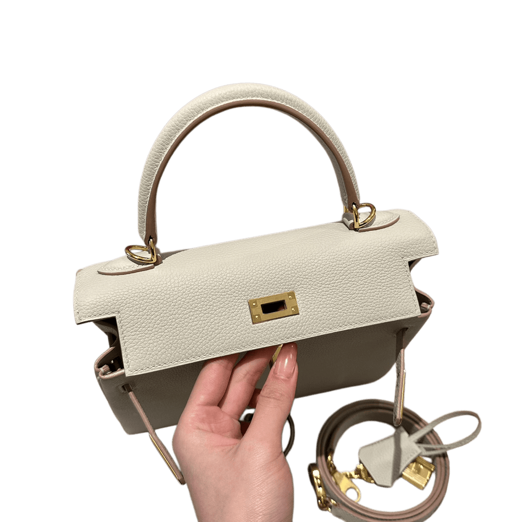 Kelly  Togo – Glacier White | Gold-Plated