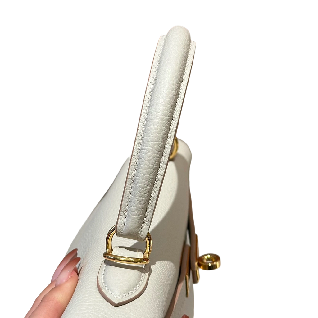 Kelly  Togo – Glacier White | Gold-Plated