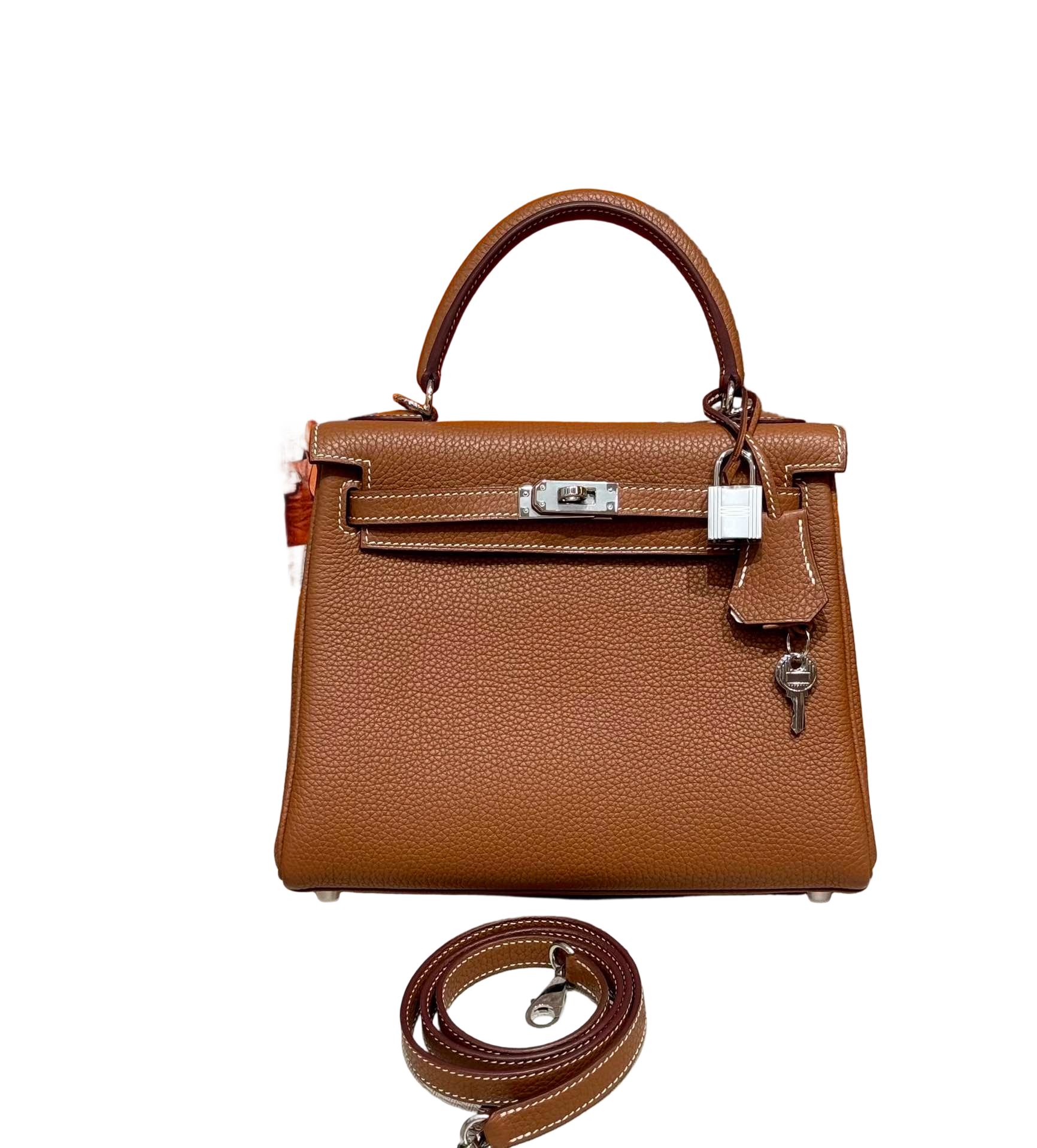 Kelly  Togo – Gold Brown (Neck Grain) | Palladium