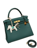 Kelly  Togo – Peacock Green | Gold-Plated