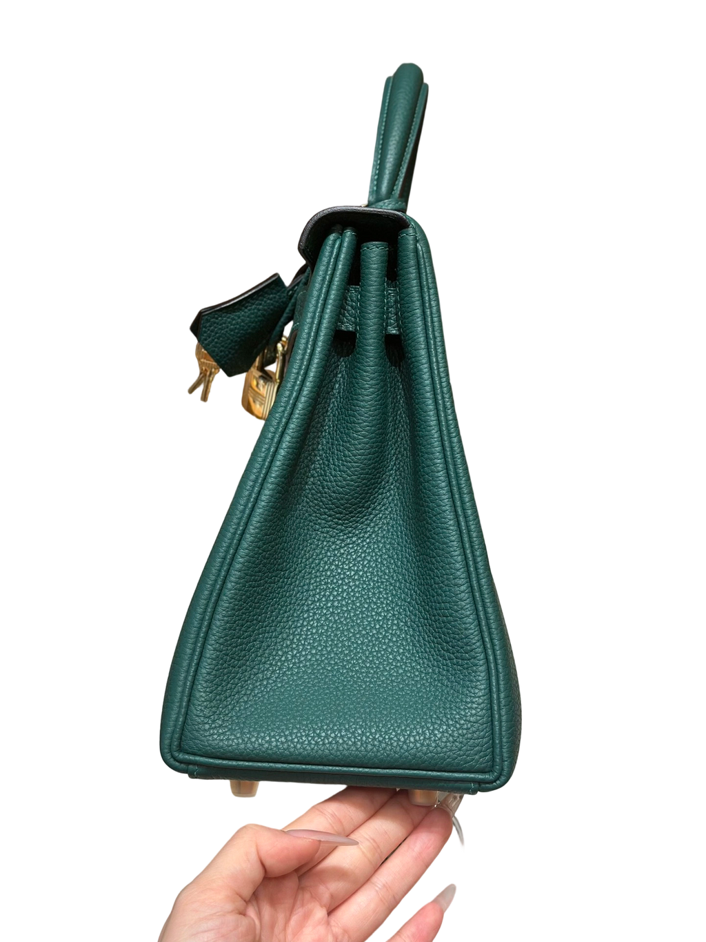 Kelly  Togo – Peacock Green | Gold-Plated
