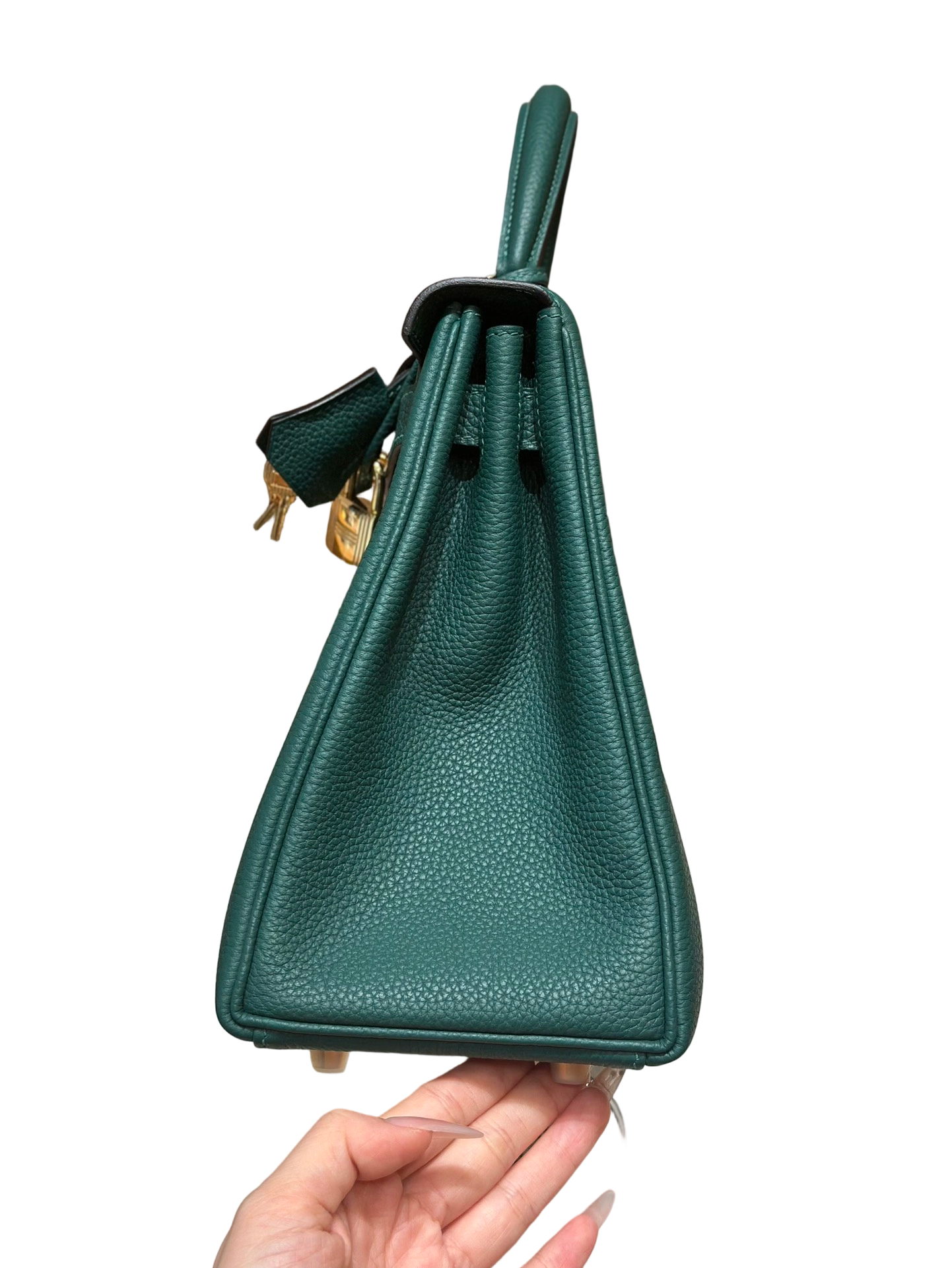 Kelly  Togo – Peacock Green | Gold-Plated