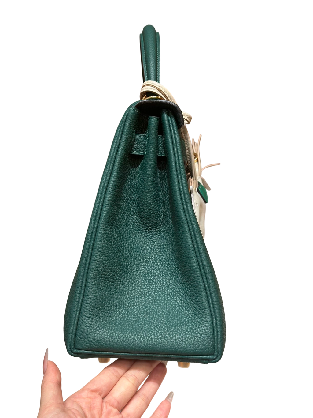 Kelly  Togo – Peacock Green | Gold-Plated