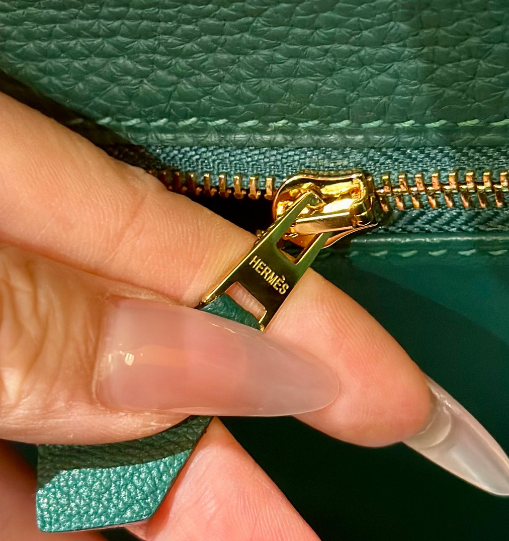 Kelly  Togo – Peacock Green | Gold-Plated