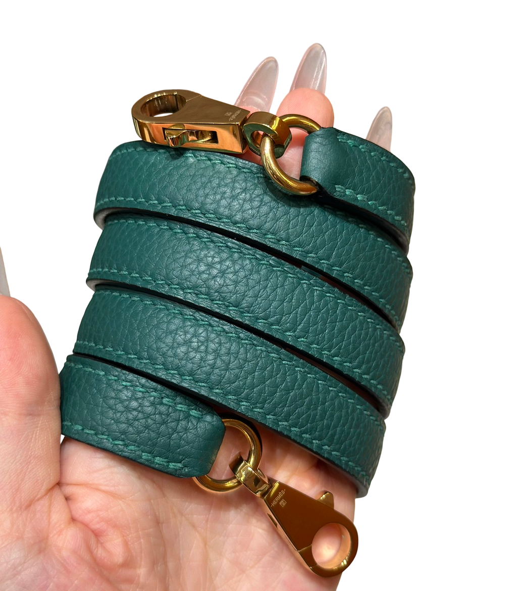 Kelly  Togo – Peacock Green | Gold-Plated