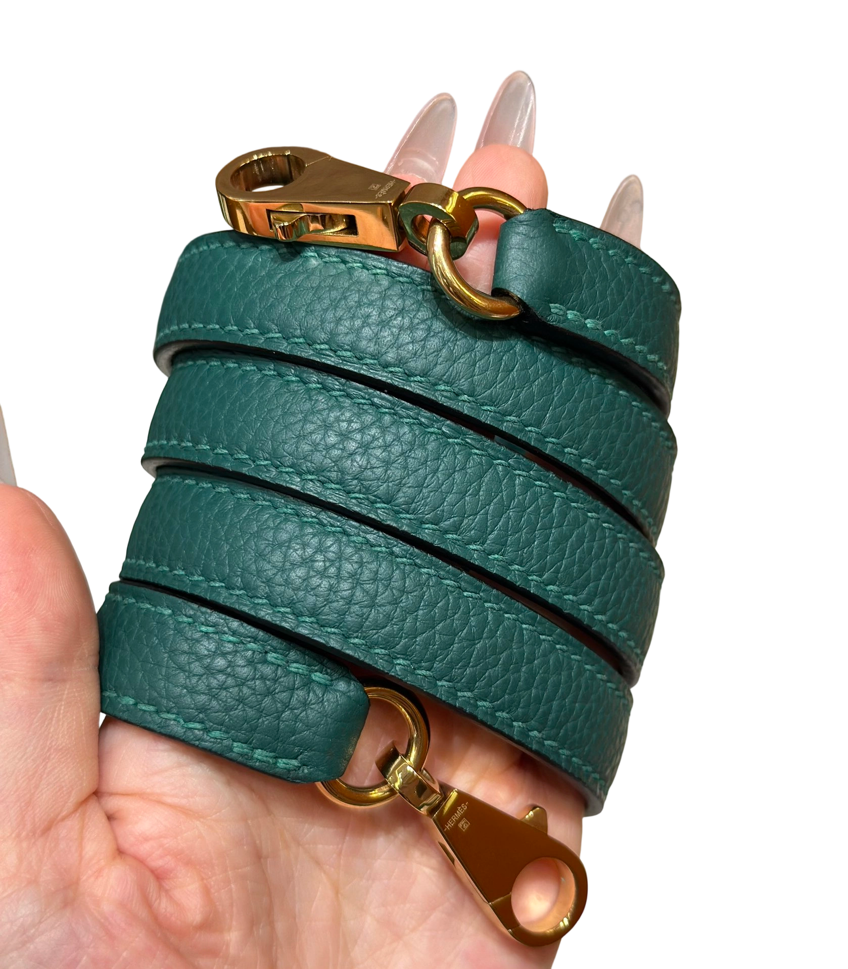 Kelly  Togo – Peacock Green | Gold-Plated