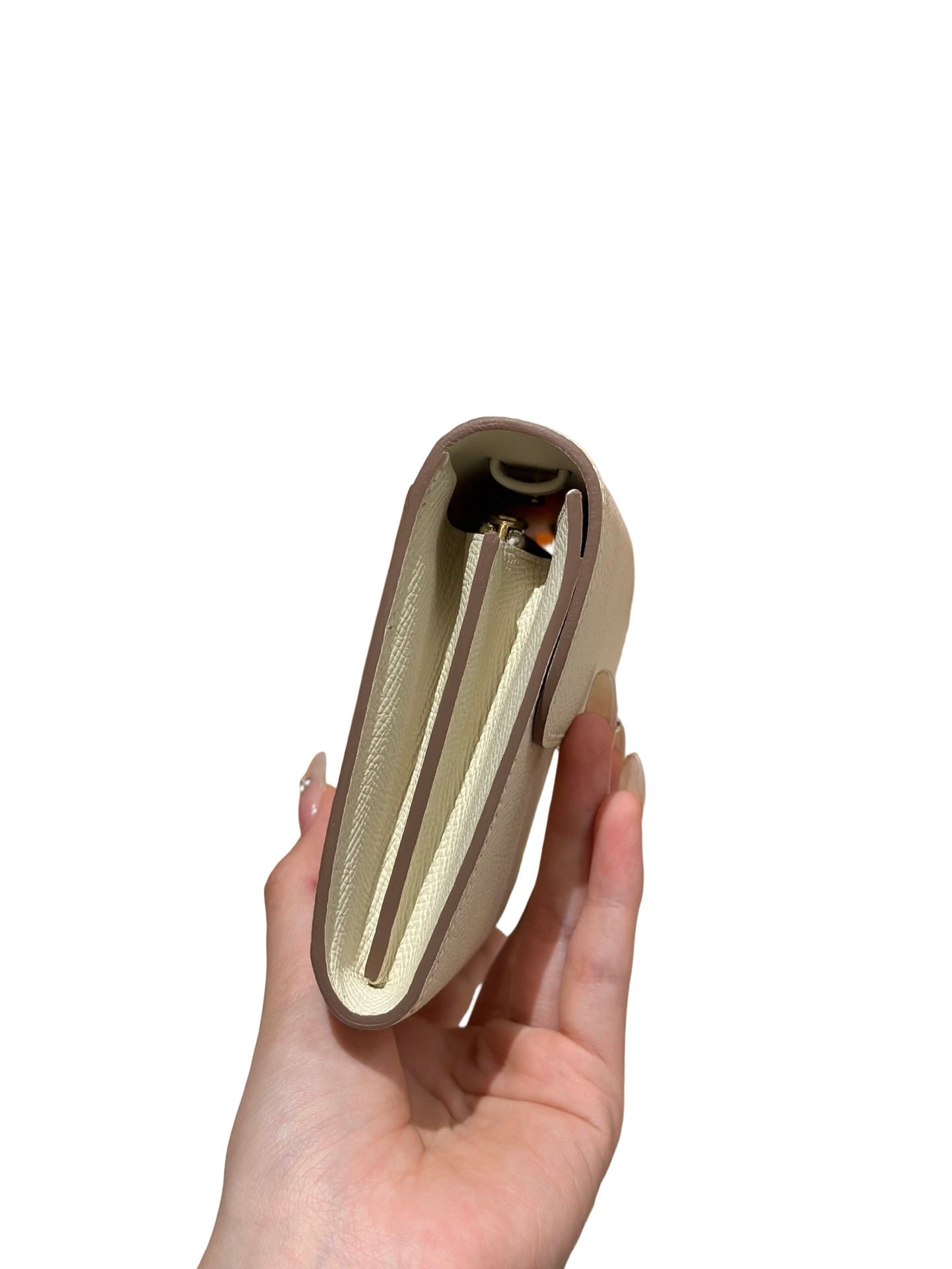 Constance  Epsom – Craie| Gold-Plated