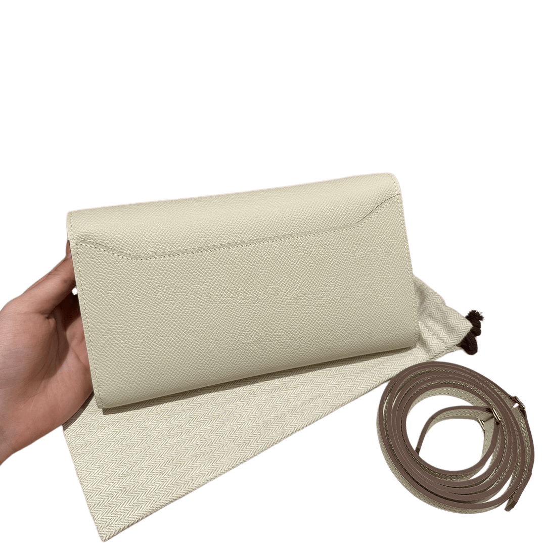 Constance  Epsom – Craie| Gold-Plated