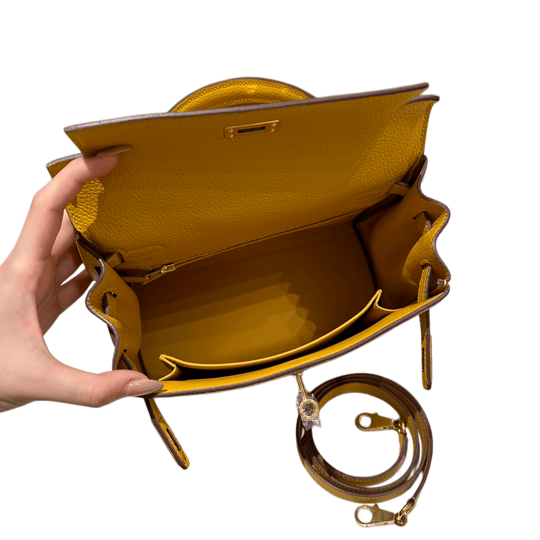 Kelly  Togo – Amber Yellow | Gold-Plated