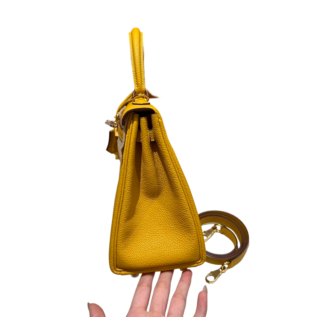 Kelly  Togo – Amber Yellow | Gold-Plated