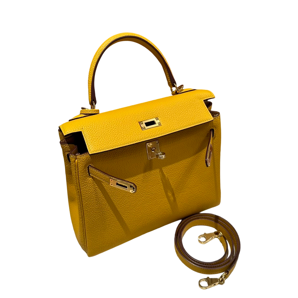Kelly  Togo – Amber Yellow | Gold-Plated