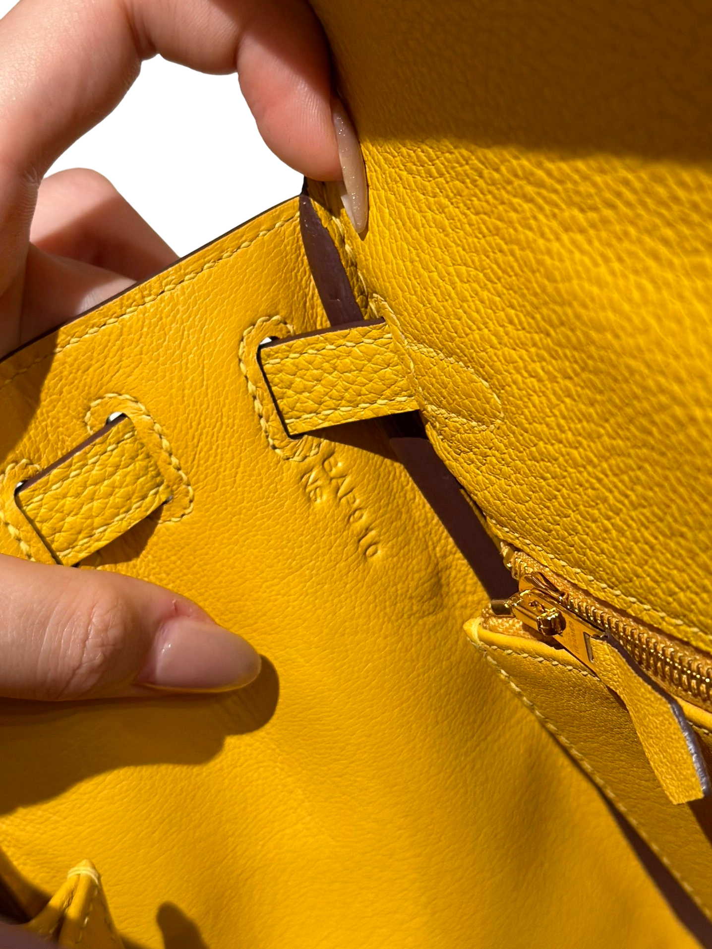 Kelly  Togo – Amber Yellow | Gold-Plated
