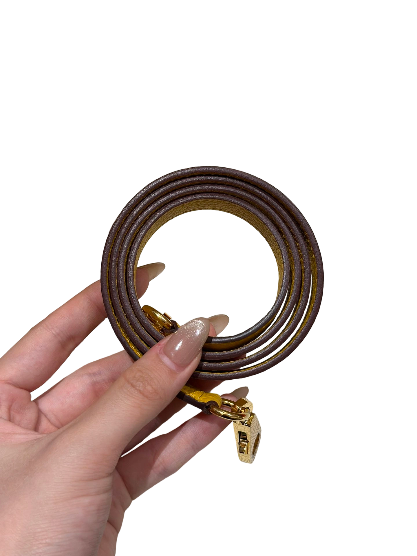 Kelly  Togo – Amber Yellow | Gold-Plated