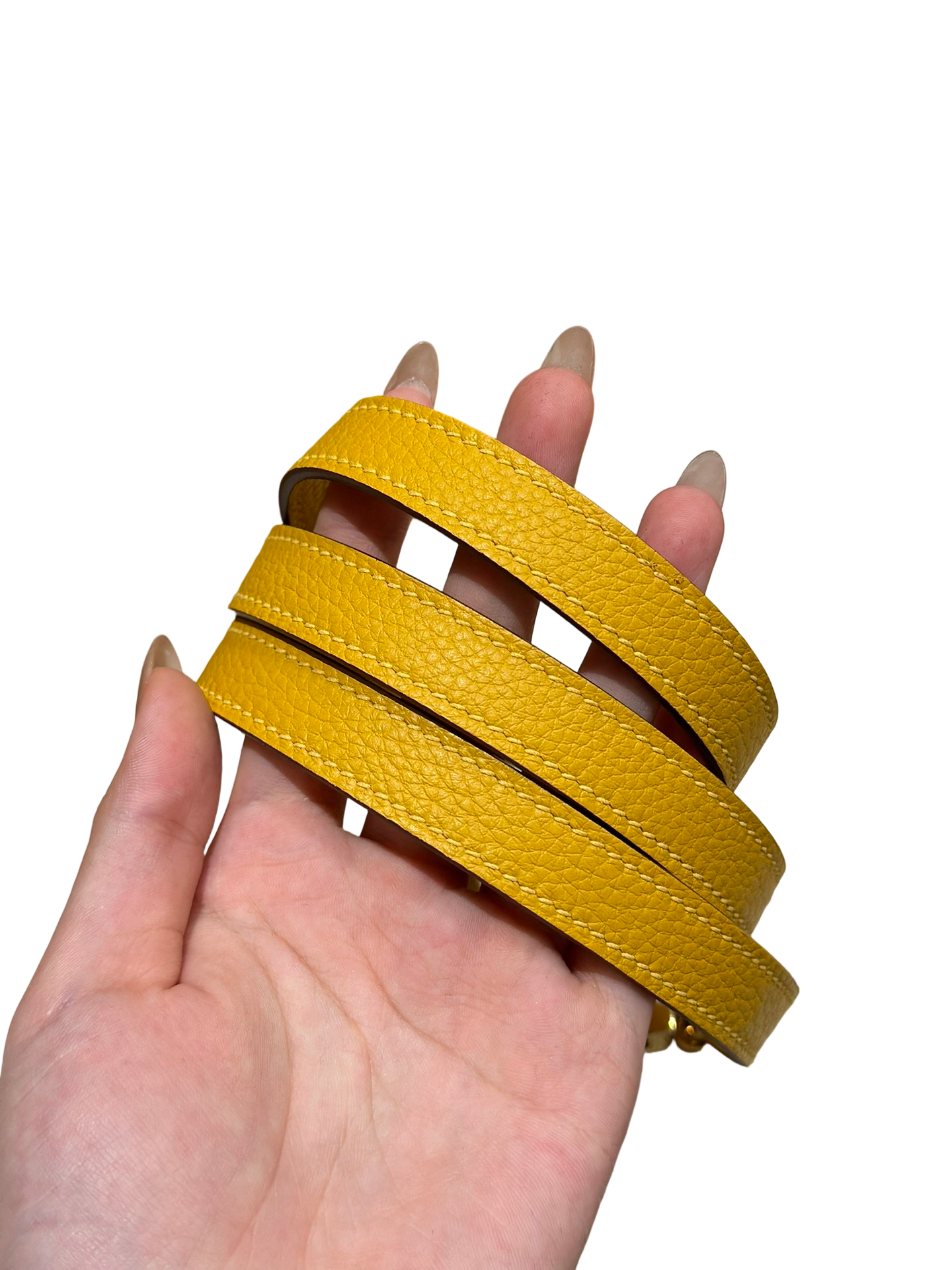 Kelly  Togo – Amber Yellow | Gold-Plated